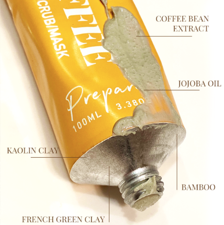 ED&I MORNING COFFEE FACE SCRUB 100ML