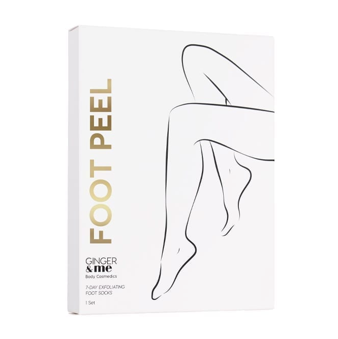 GINGER&ME 7-Day Exfoliating Foot Socks