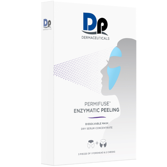 Dp Dermaceuticals Permifuse Enzymatic Peeling Mask 3pk