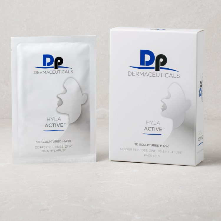 Dp Dermaceuticals Hyla Active 3D Sculptured Mask 5pk