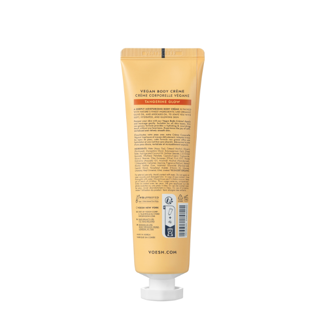 VOESH Vegan Body Crème – Tangerine Glow 88ml