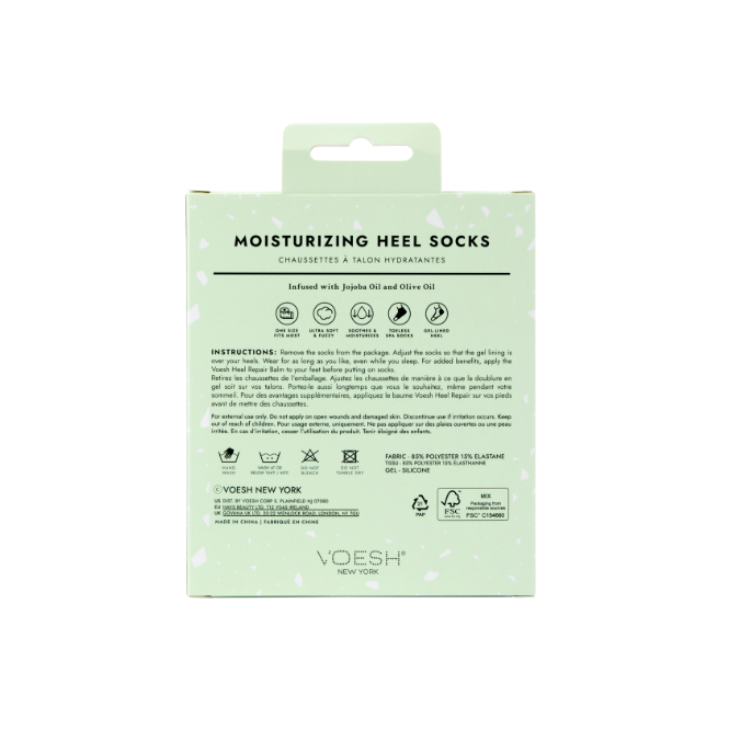 VOESH Moisturizing Heel Socks