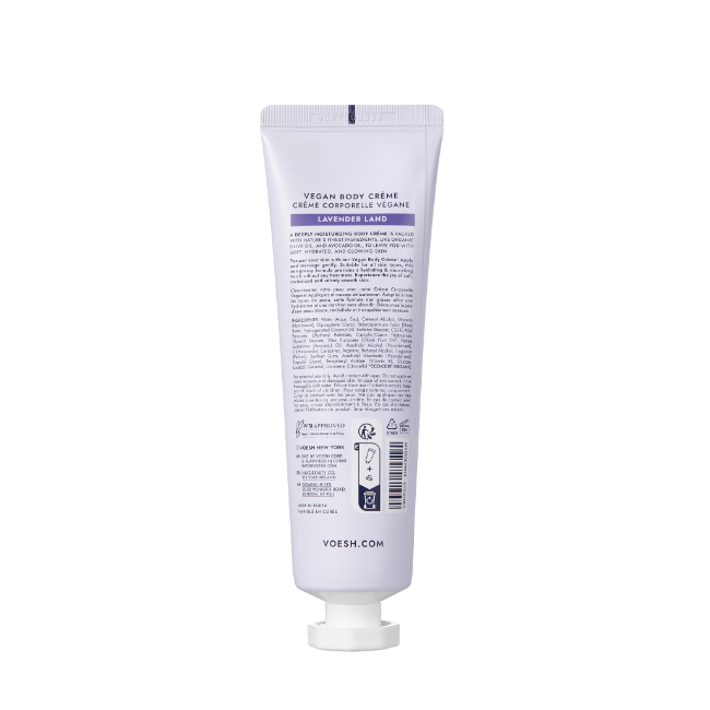 VOESH Vegan Body Crème – Lavender Land 88ml