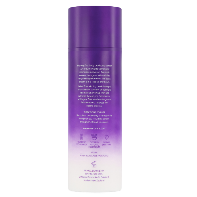 One Truth 818 Anti-Ageing Body Cream 150ml