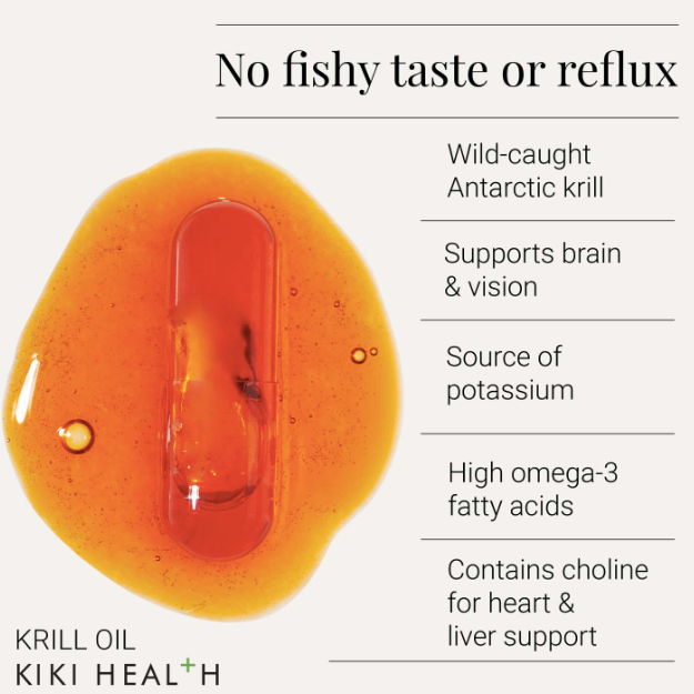 KIKI Health Krill Oil 90 Licaps