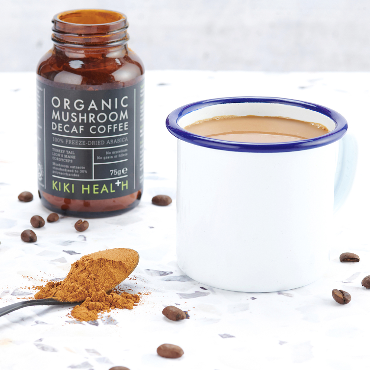 KIKI Health Organic Mushroom Decaf Coffee 75g