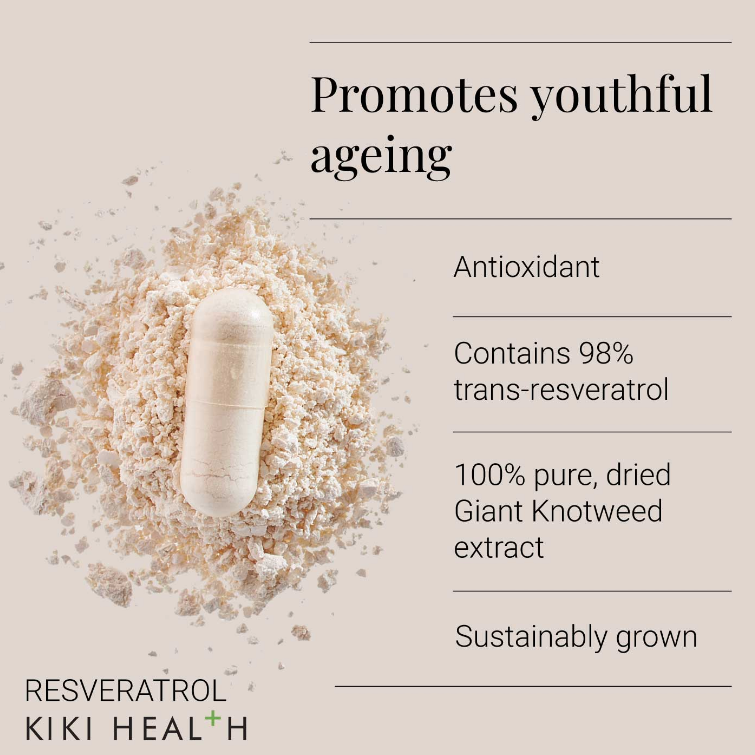 KIKI Health Resveratrol 60 Vegi Capsules