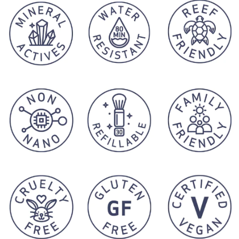 BRUSH ON BLOCK TOUCH OF TAN SPF 30