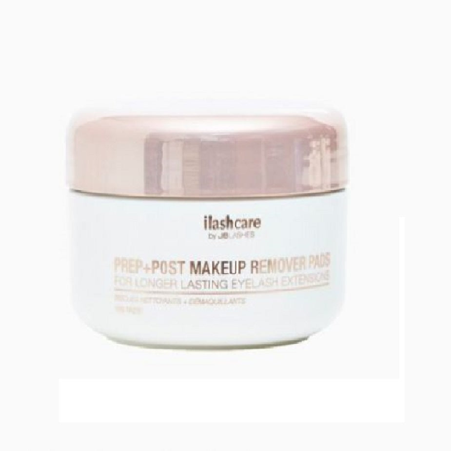 JBLASH PREP + POST MAKEUP REMOVER PADS 100PK