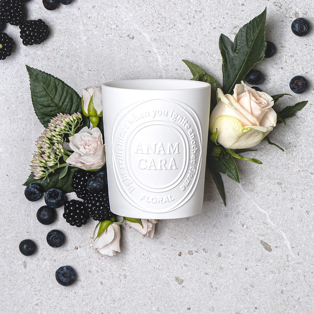 Anam Cara Floral Candle 350g