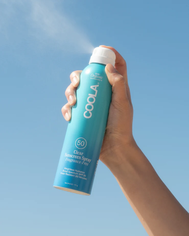 Coola - Clear Sunscreen Spray - SPF50