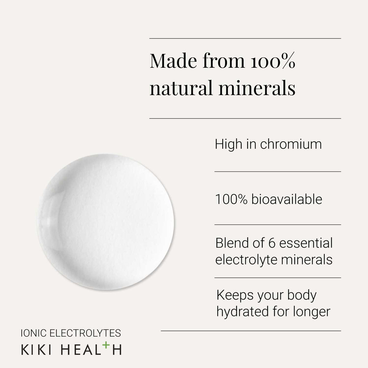 KIKI Health Ionic Electrolytes 50ml