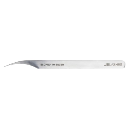 JBLASH PRO-SLOPED TWEEZER, STAINLESS STEEL