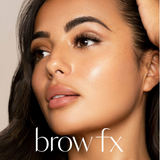 BROW FX BROW GEL MASCARA DARK BROWN W/ FIBRES