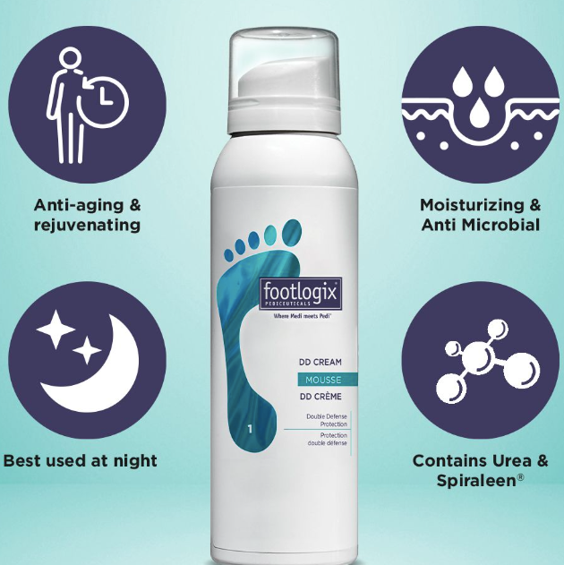 FOOTLOGIX DD CREAM MOUSSE FORMULA 125ML