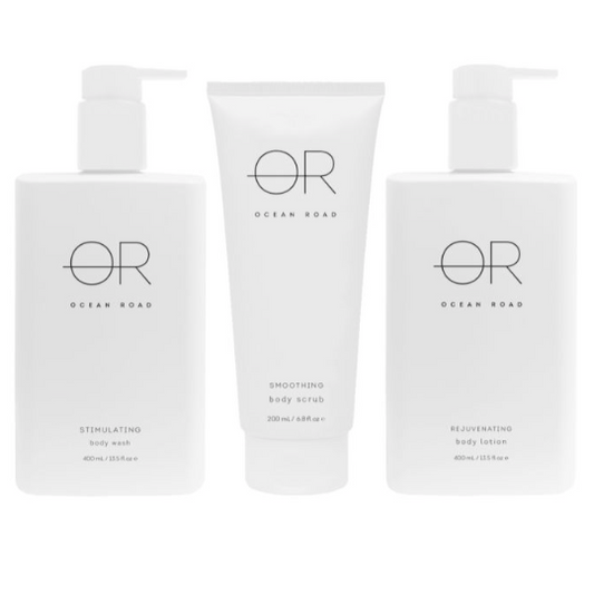 OCEAN RD WHITE GIFT PACK BODY 3 PIECE