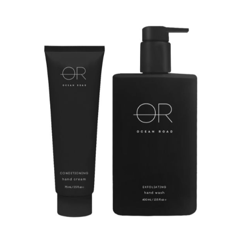 OCEAN RD BLACK GIFT PACK HAND 2 PIECE
