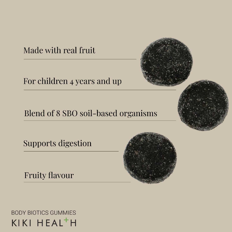 KIKI Health Body Biotics Gummies 60 Fruit Gummies
