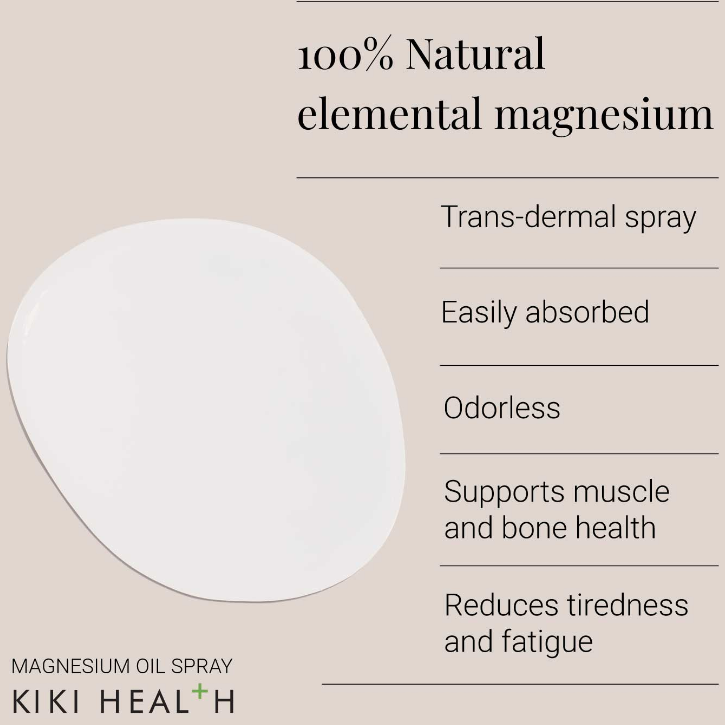 KIKI Health Magnesium Oil Spray 125ml