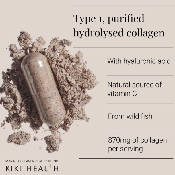 KIKI Health Marine Collagen Beauty Blend 150 Vegi Capsules