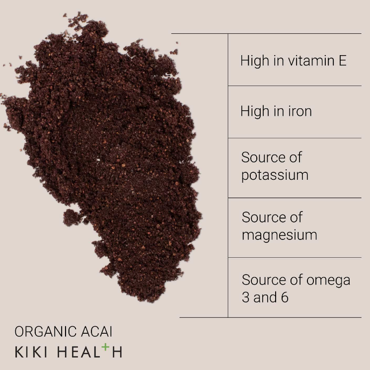 KIKI Health Organic Acai Powder 50g