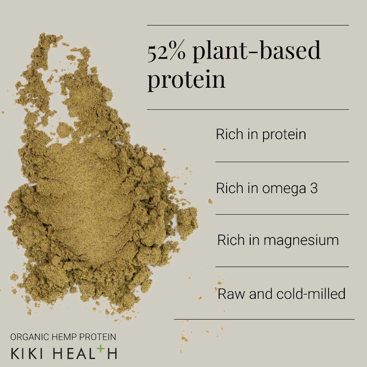 KIKI Health Organic Hemp Protein Powder 235g