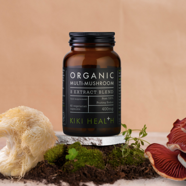 KIKI Health Organic Multi-Mushroom 60 Vegi Capsules