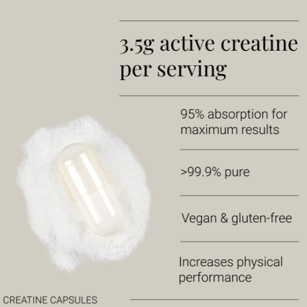 KIKI Health Creatine Monohydrate 120 Vegi Capsules