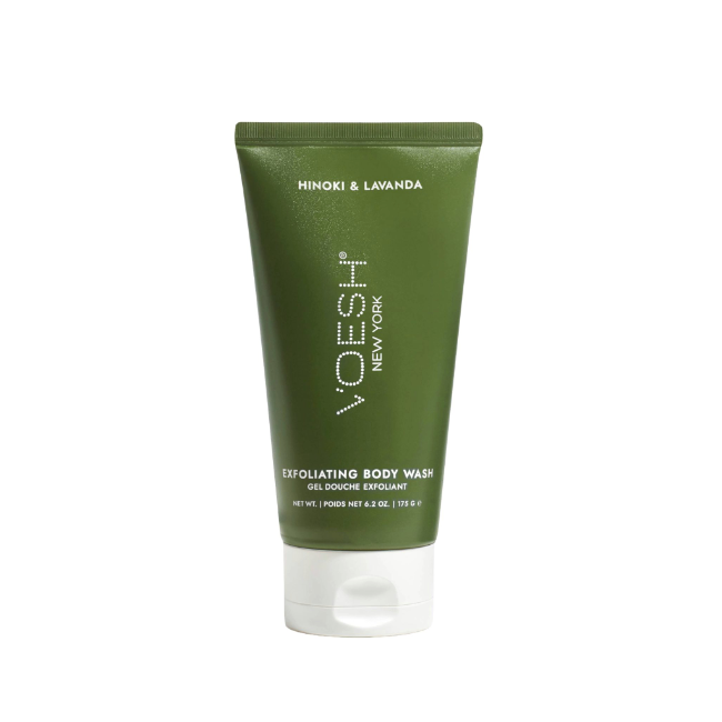 VOESH Exfoliating Body Wash – Hinoki & Lavanda 175g
