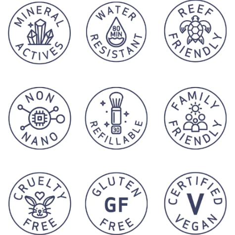 BRUSH ON BLOCK TRANSLUCENT MINERAL POWDER SUNSCREEN SPF 50