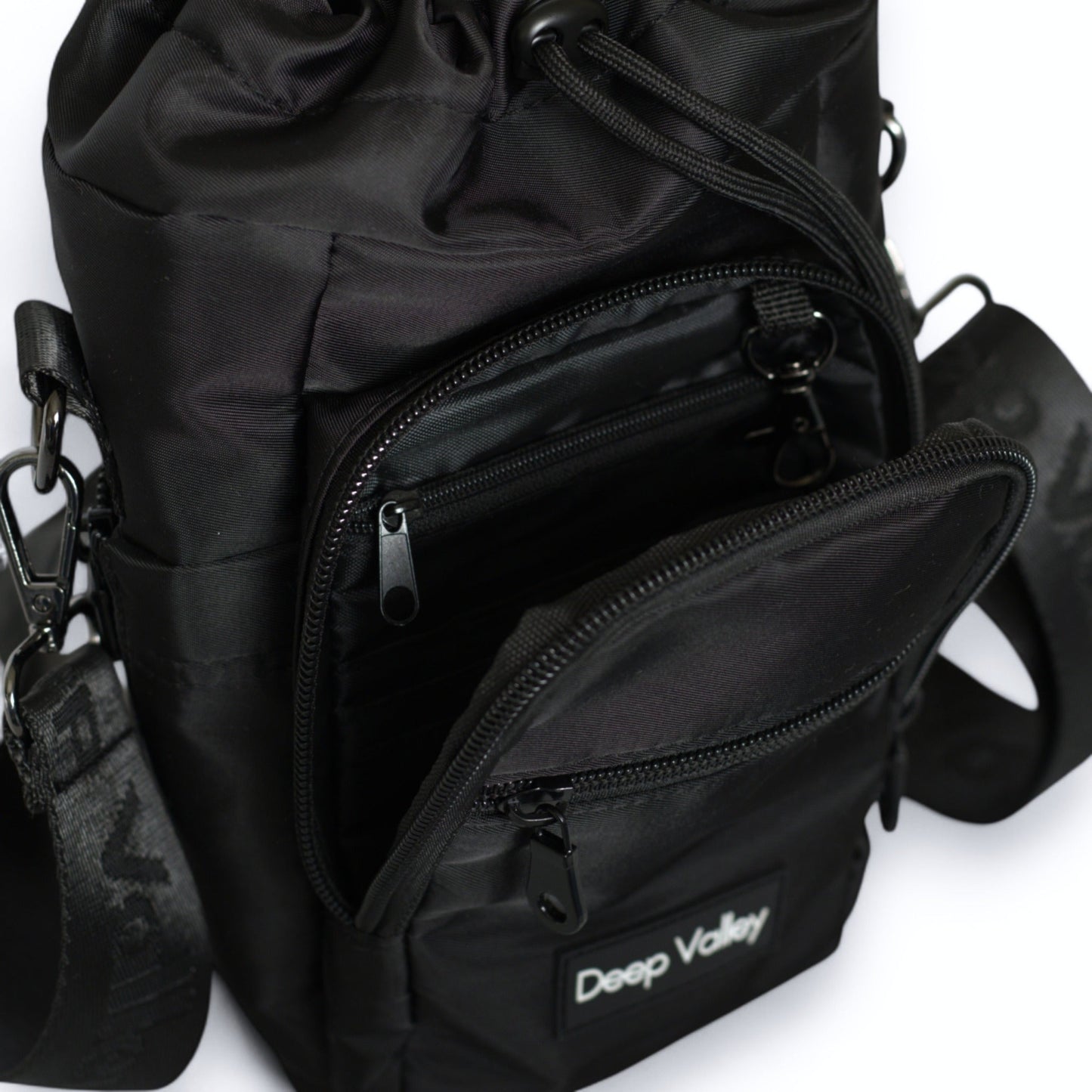Bundle: Indigo Blue 1L Insulated Bottle + Black DayTrip Mini Bag
