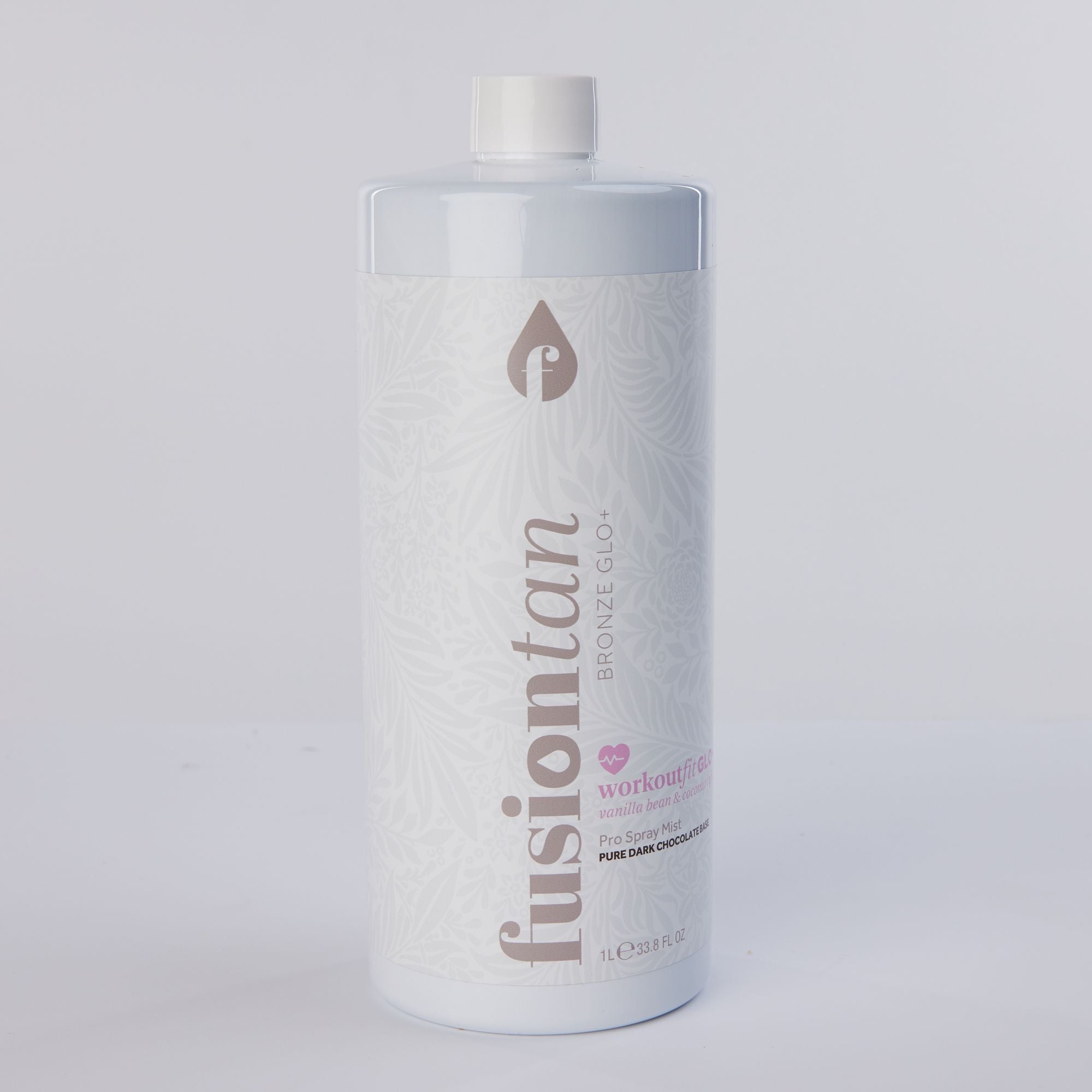 Fusion Tan - Pro Spray Tan Mist Workoutfit (Dark Chocolate) 1 Litre