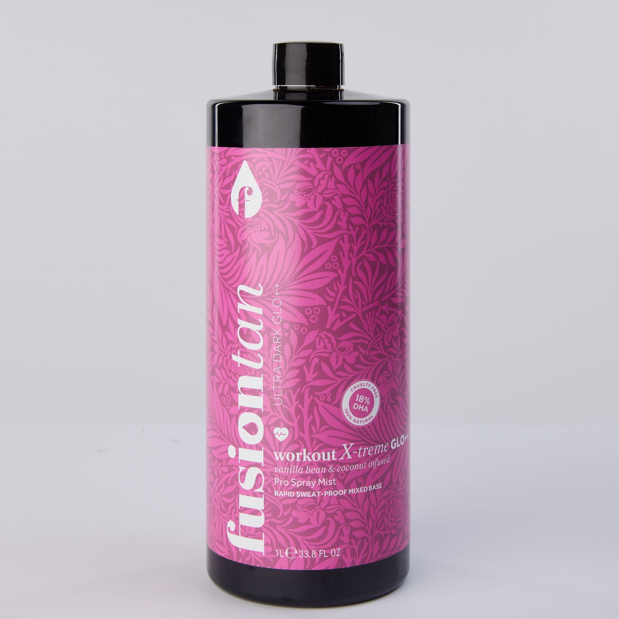 Fusion Tan - Pro Spray Tan Mist Workout X-treme 18% (Multi) 1 Litre